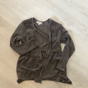 Brown Macrame Sweater Size Medium